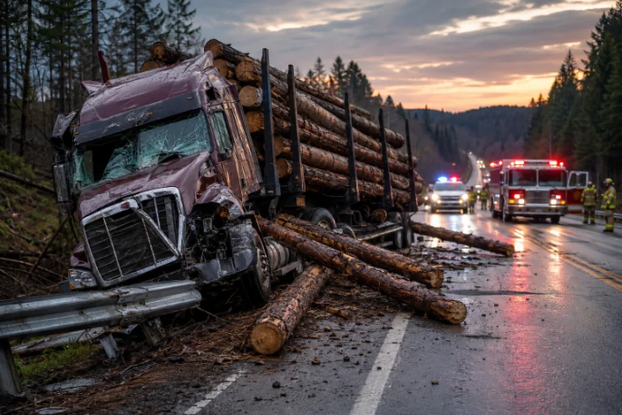 When a Log Truck Crash Changes Everything: Legal Help for Serious Injuries